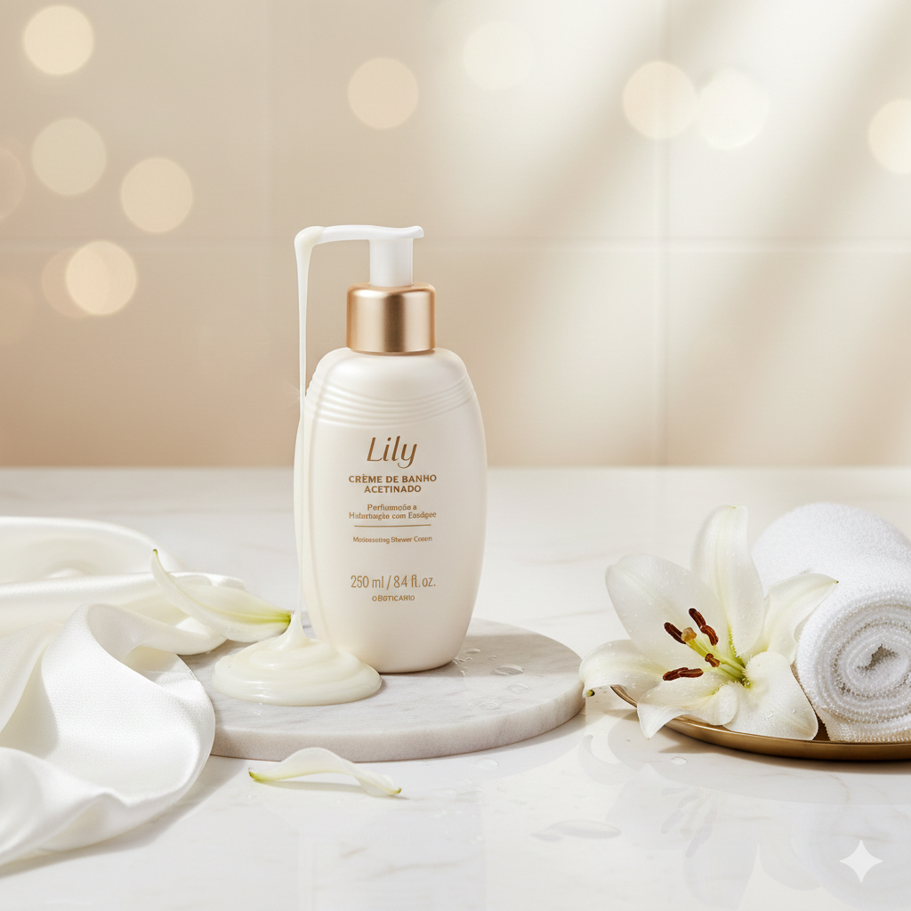 Creme de Banho Acetinado