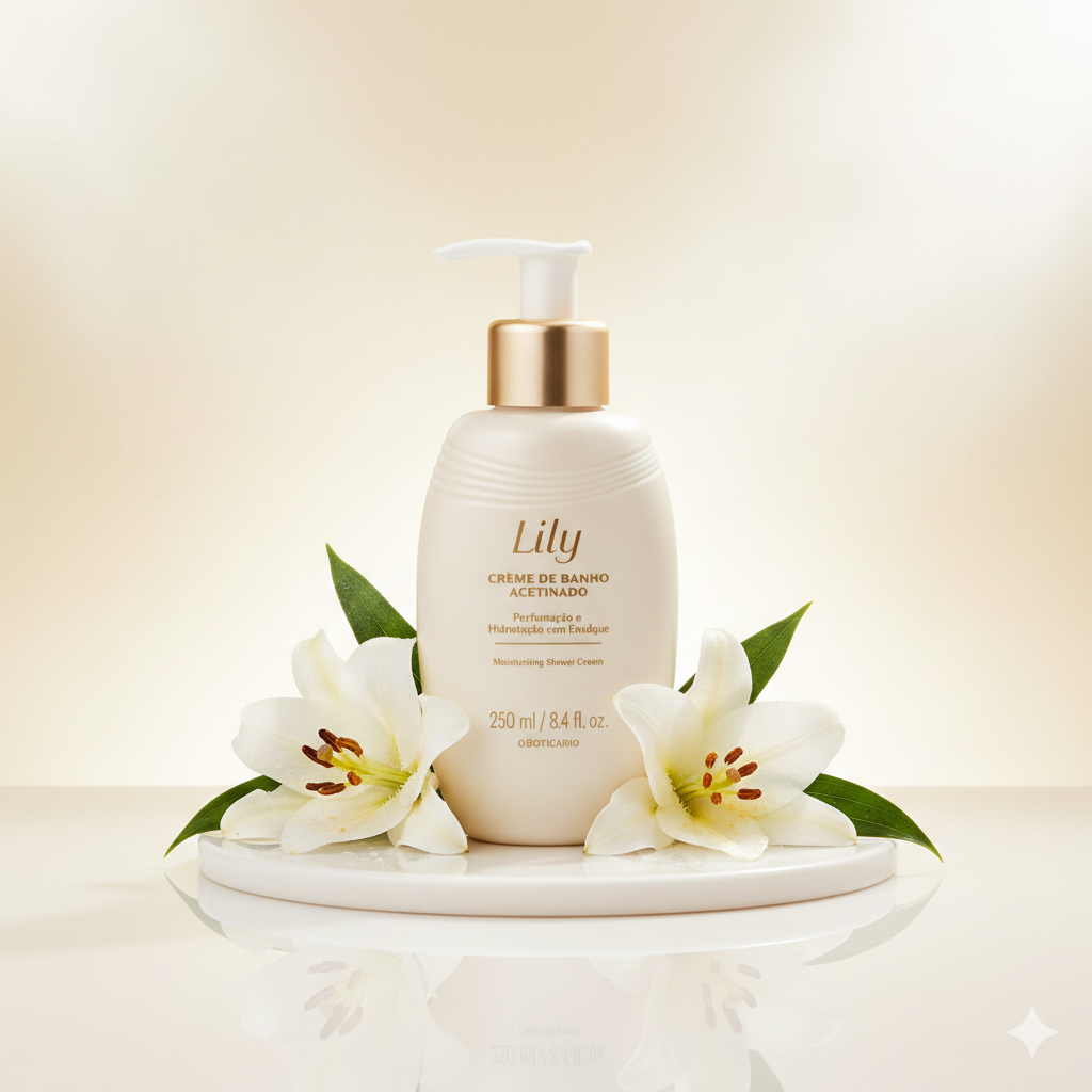 Creme de Banho Acetinado