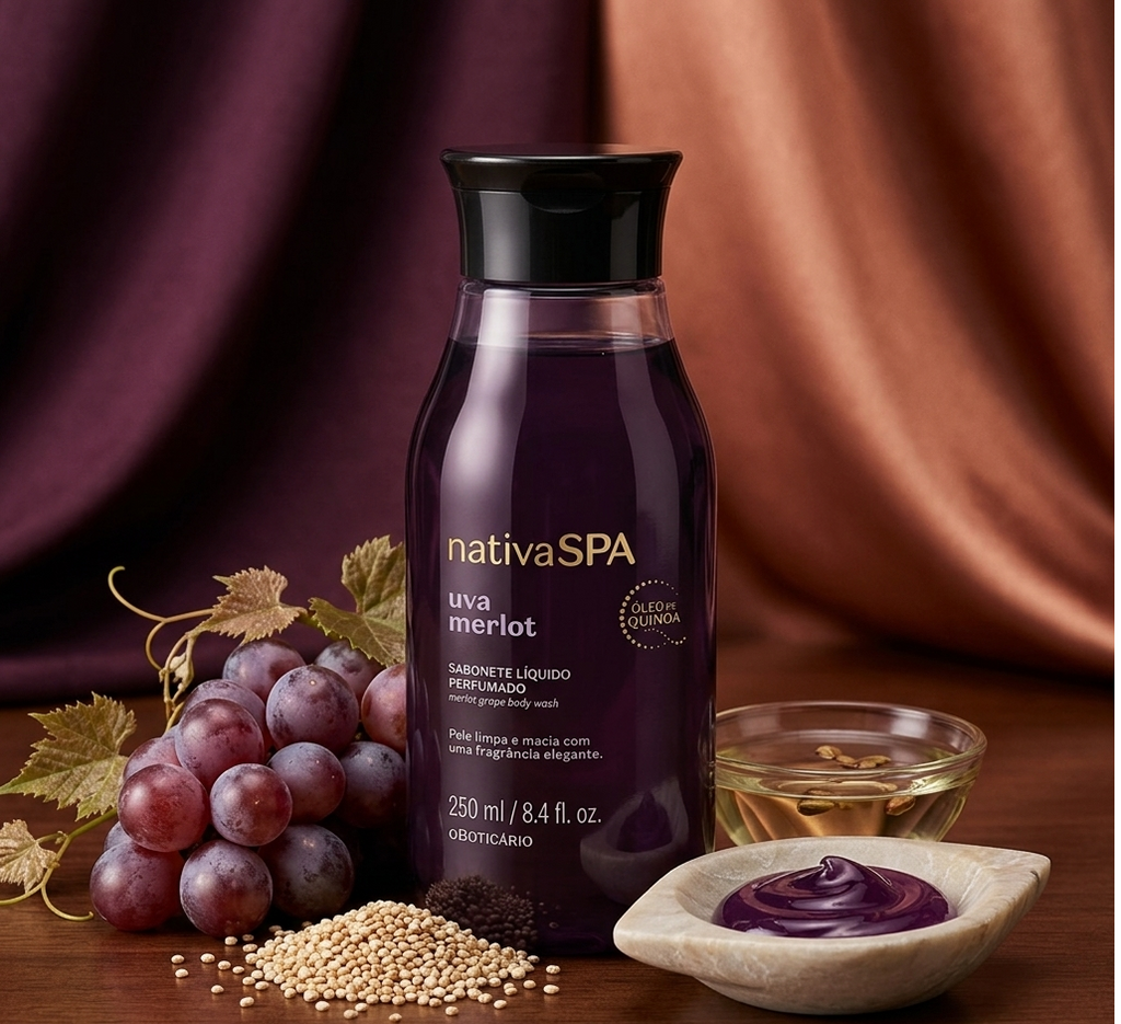 Gel de Banho Uva Merlot