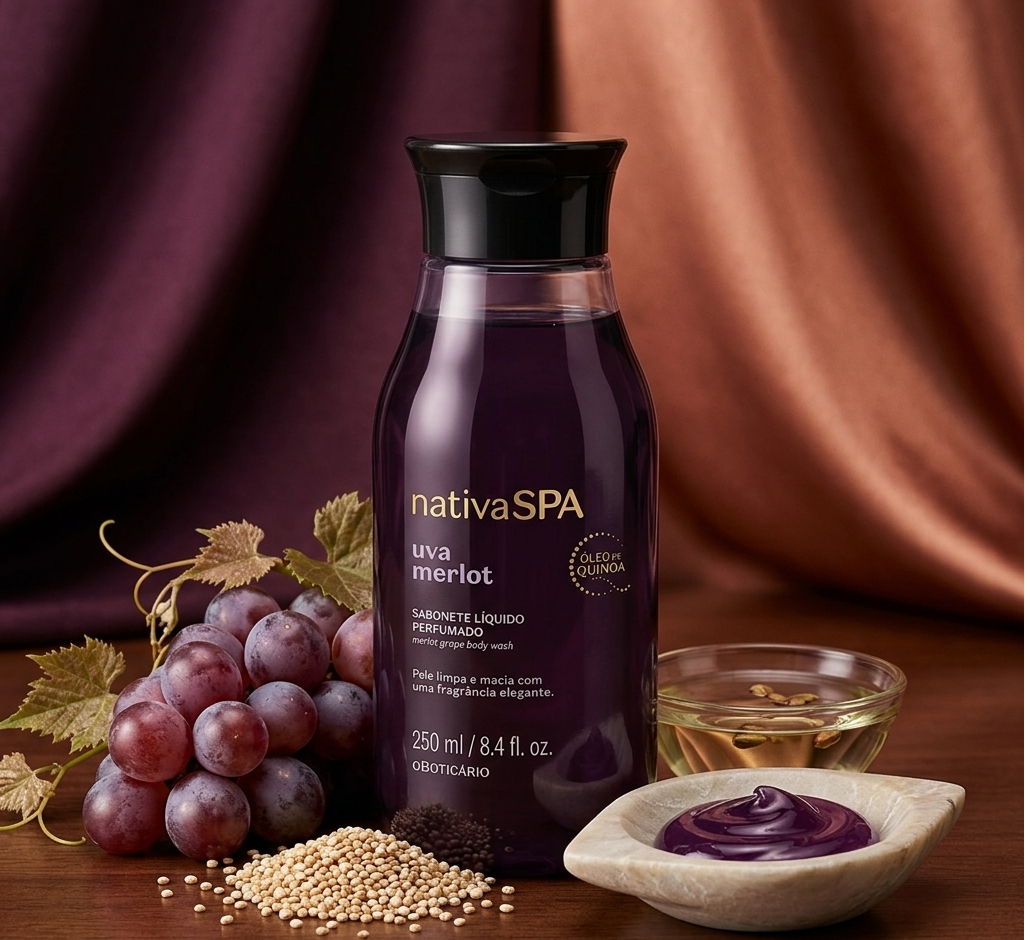 Gel de Banho Uva Merlot
