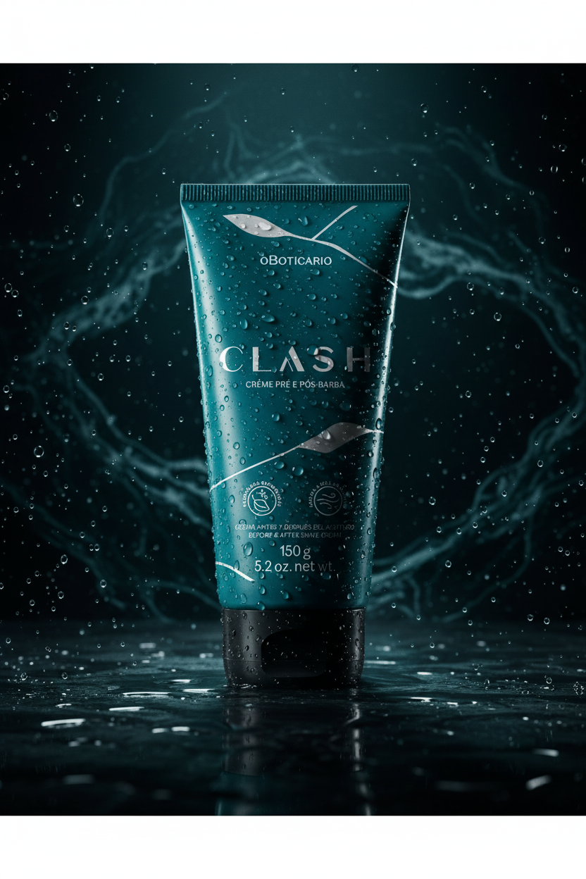 Clash – Fundo Escuro Masculino