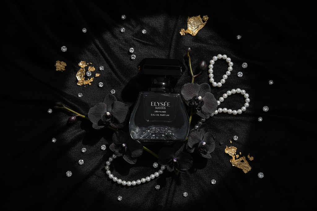 Flat lay opulento
