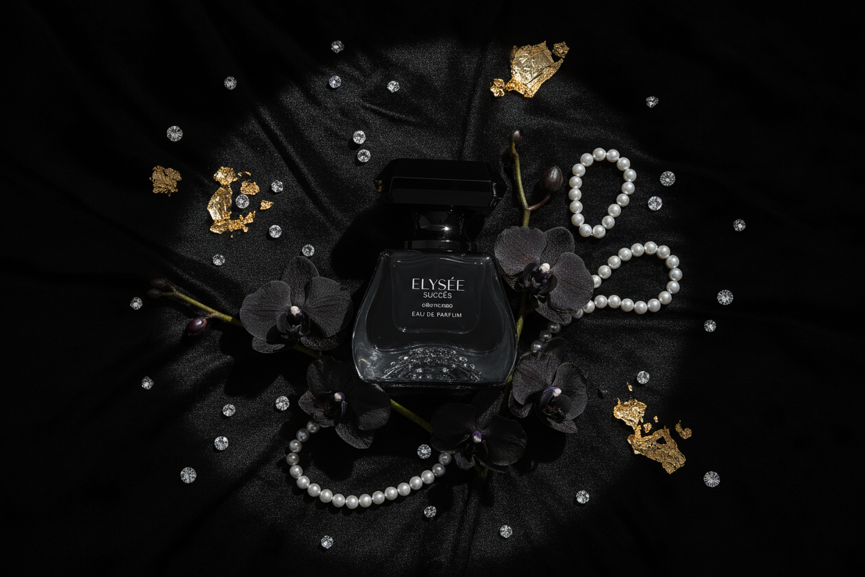 Flat lay opulento