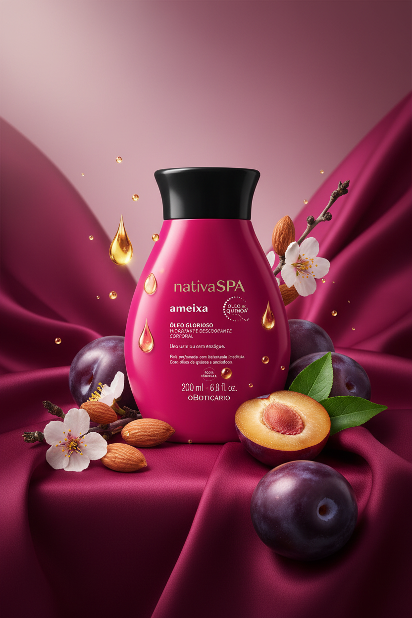 NativaSPA Ameixa Óleo Glorioso - Editorial