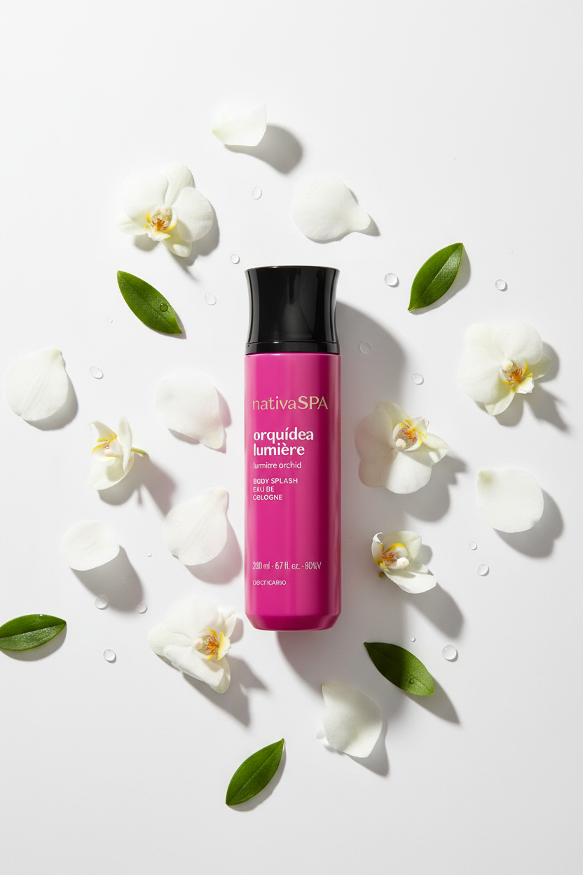 nativaSPA Orquídea Lumière – Flat Lay