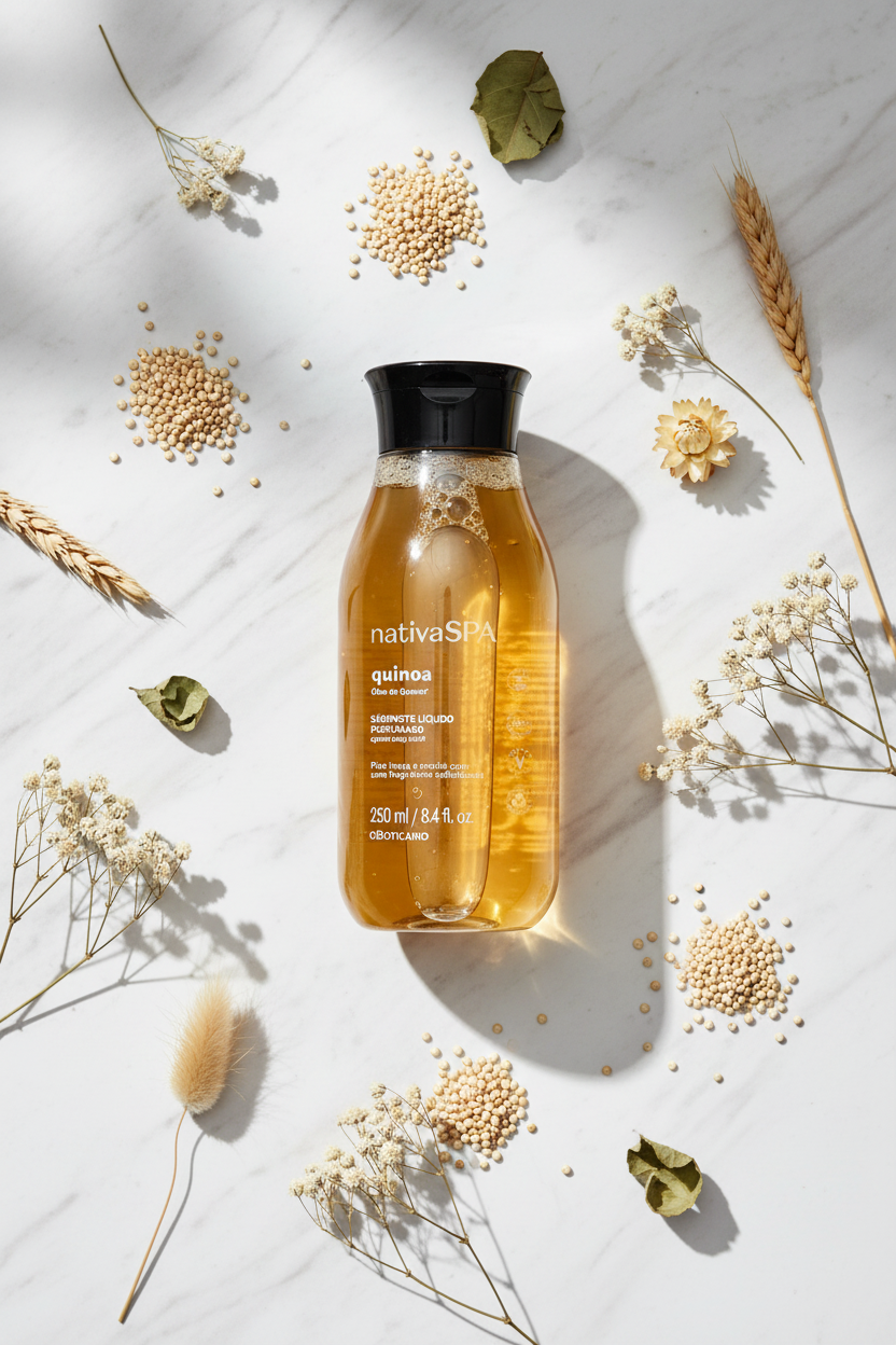 nativaSPA Quinoa – Flat Lay Mármore