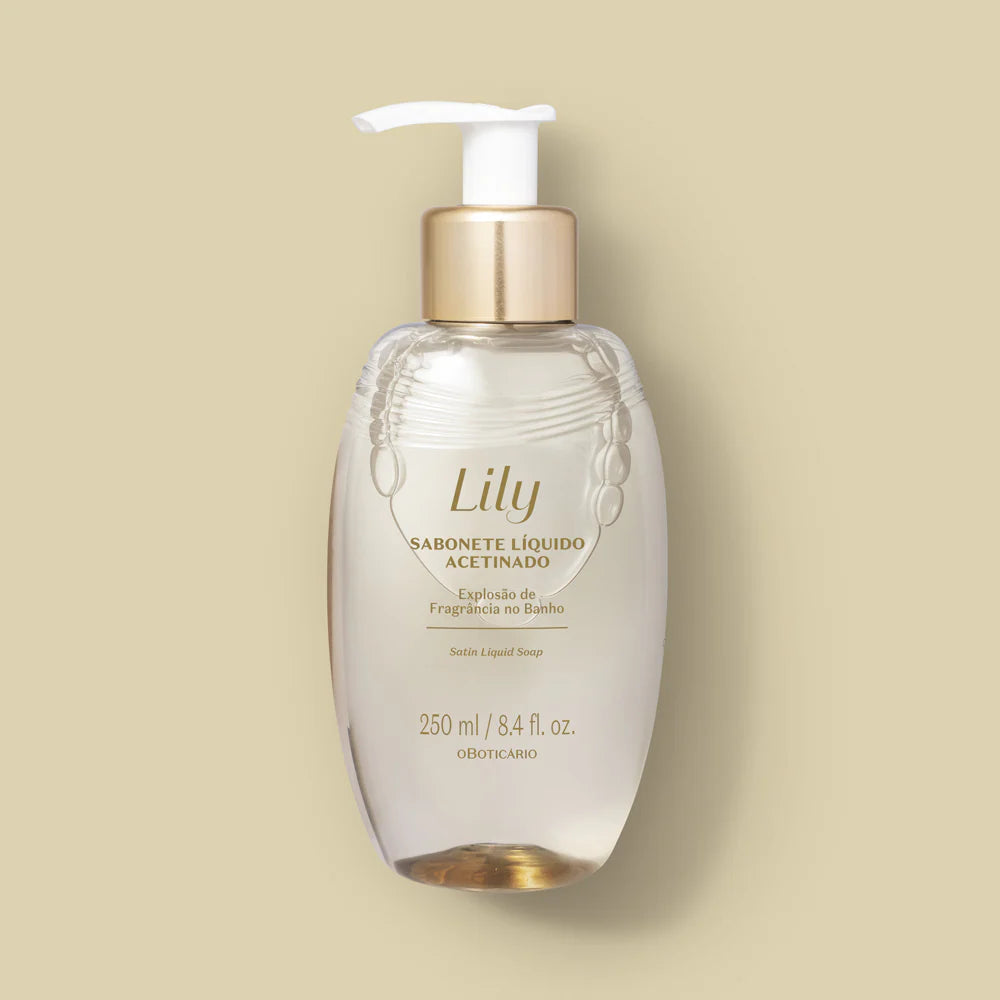 Gel de Banho Acetinado Líquido Lily